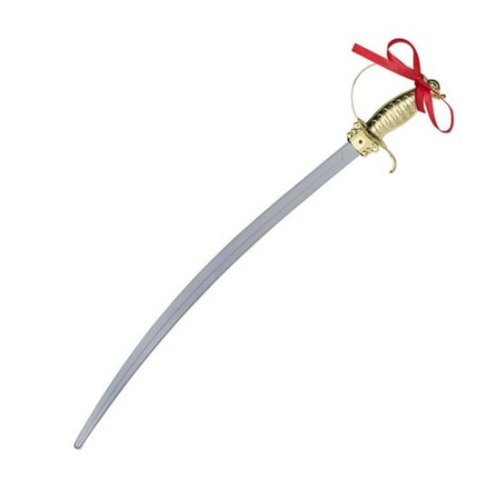 Altın Renk Kabzalı Oyuncak Şövalye Kılıcı – 68 cm  resmi