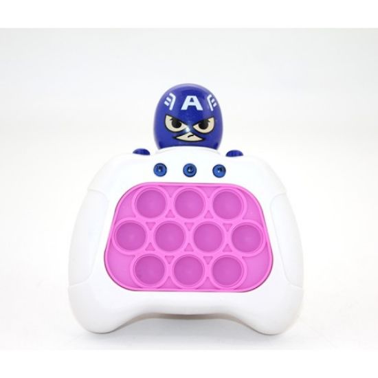 Işıklı Müzikli Pop-It Captain America Tasarımlı resmi