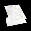 30x30 Cm Pvc Yer Karosu 4'lü Paket - Mermer Desenli Beyaz resmi