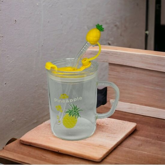 Ananas Tasarımlı Kupa Bardak resmi