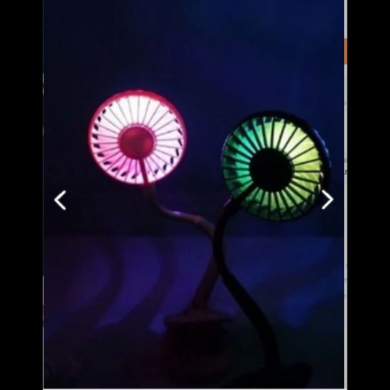 Ayarlanabilir Kıskaçlı Masa Üstü Mini Vantilatör resmi