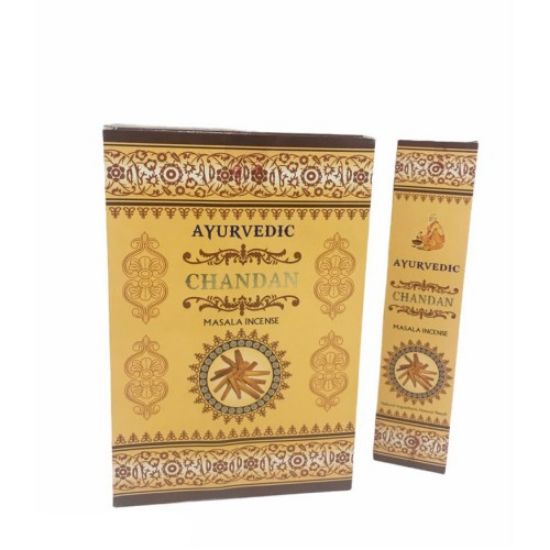 Ayurvedic Chandan Aromalı Tütsü  resmi