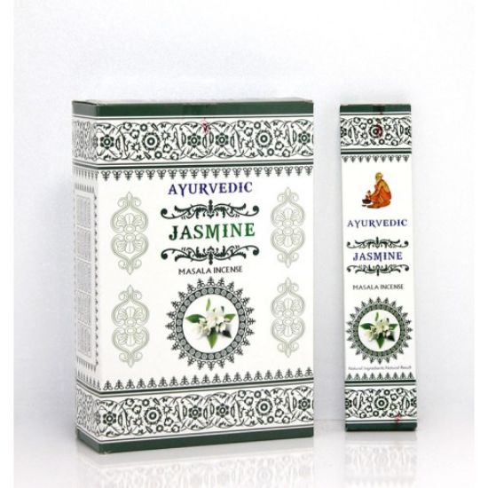 Ayurvedic Jasmine Aromalı Tütsü  resmi