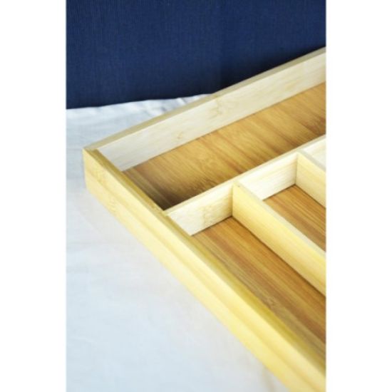 Bambu Çekmece İçi Kaşıklık  resmi