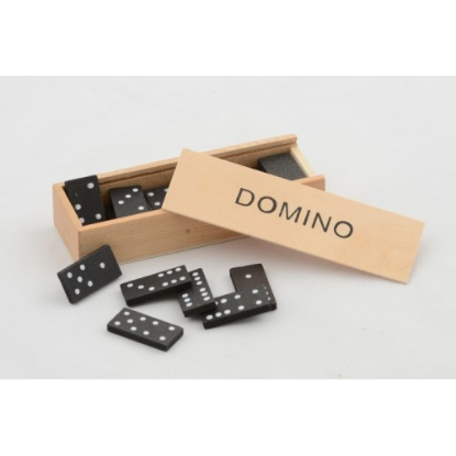 Ahşap Kutulu Domino Oyunu Model 2  resmi