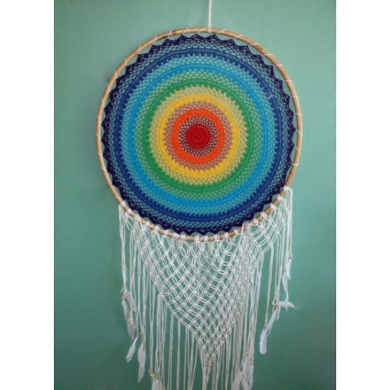 Battal Boy Rüya Kapanı Dream Catcher  resmi