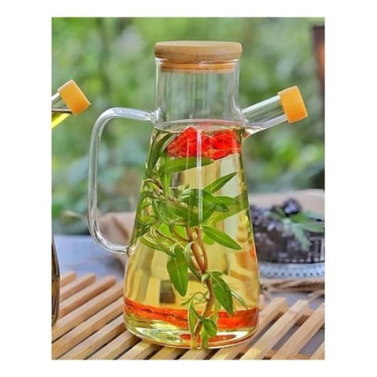 Borosilikat Cam 900 ml. Yağdanlık resmi