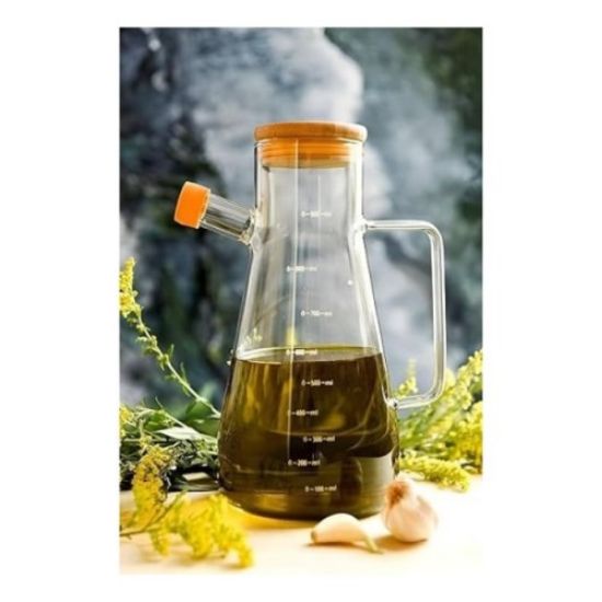 Borosilikat Cam 900 ml. Yağdanlık resmi