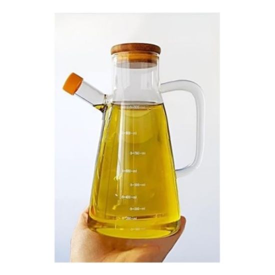 Borosilikat Cam 900 ml. Yağdanlık resmi