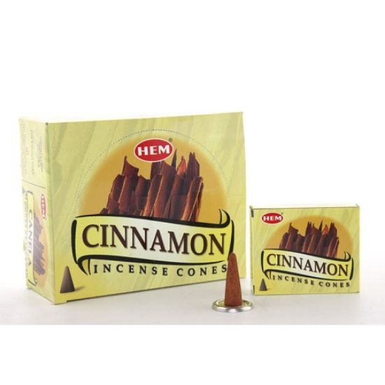 Cinnamon Aromalı Konik Tütsü resmi