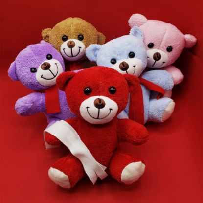 Renkli Peluş Ayıcık resmi