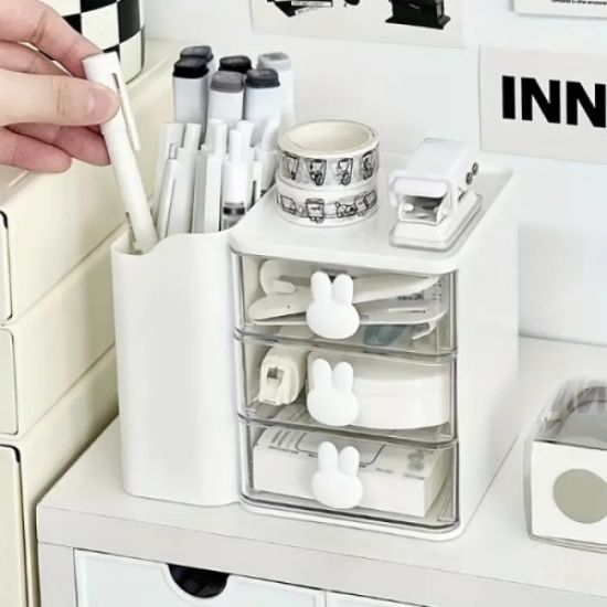 Çok Amaçlı Çekmeceli Masaüstü Organizer resmi