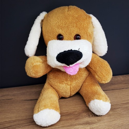 Sevimli Peluş Oyuncak Köpek resmi