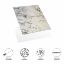 Decohandy 30x30 Cm Pvc Duvar Karosu 4'Lü Paket - Gri Beyaz Mermer resmi