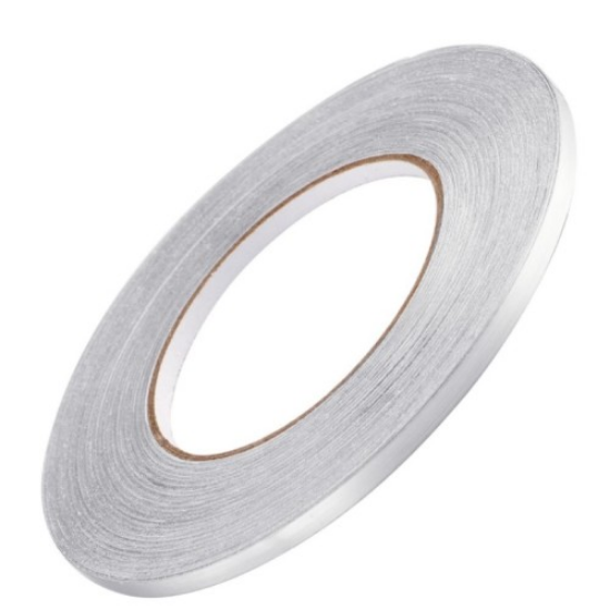 0.5 cm 50 Metre Gri Fayans Arası Şerit Bant resmi
