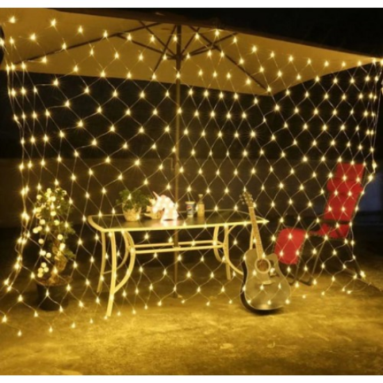 144 Ledli 2x2 Metre Animasyonlu Ağ Led  resmi
