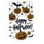 Halloween Temalı Balkabaklı Duvar Sticker Seti resmi