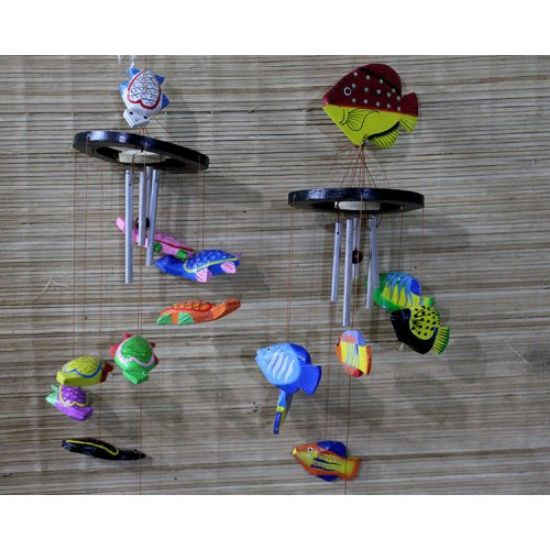 Hayvan Figürlü Rüzgar Çanı Model 1  resmi
