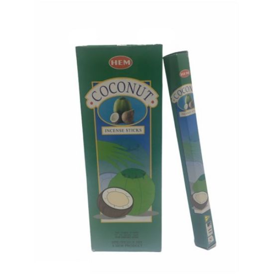 Hem Coconut  Aromalı Çubuk Tütsü resmi