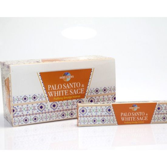Hem Sacred Elements Palo Santo White Sage Masala Tütsü resmi