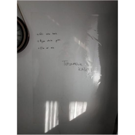 Kendinden Yapışkanlı Şeffaf Tahta Filmi - 2 Metre x 60 cm resmi