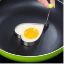 Metal Kalp Omlet Krep Kalıbı resmi