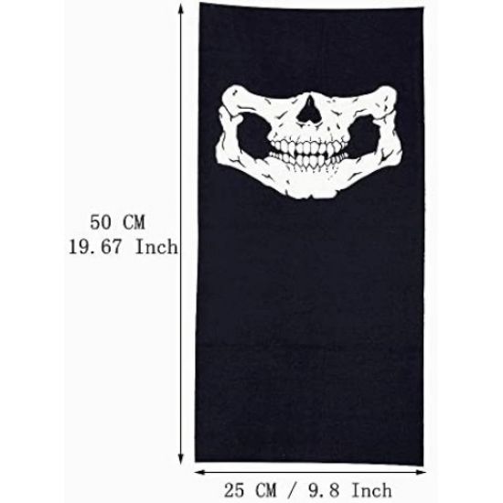 Motorcu Boyunluk Baf Buff Bandana 25x48 cm Model 7 resmi