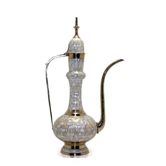 Pirinç Sedefli İbrik 55 Cm  resmi