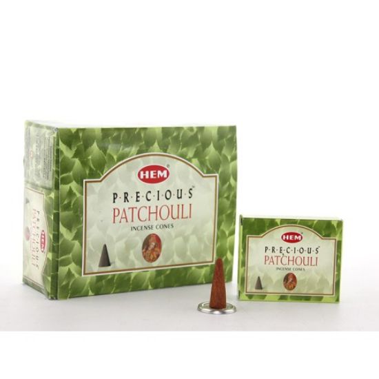 Precious Patchouli Aromalı Konik Tütsü resmi
