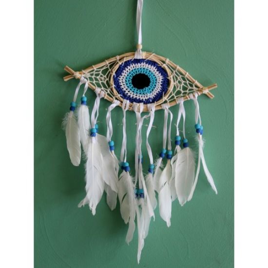 Rüya Kapanı Dream Catcher Göz Tasarımı Model 1  resmi