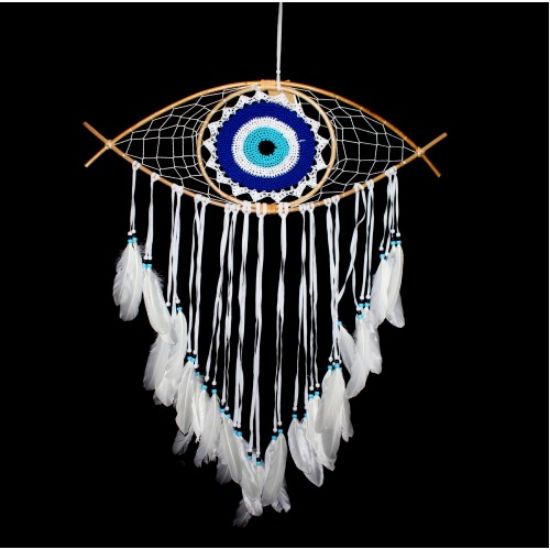 Rüya Kapanı Dream Catcher Göz Tasarımı Model 5 resmi
