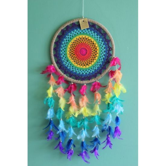 Rüya Kapanı Dream Catcher Model 15  resmi