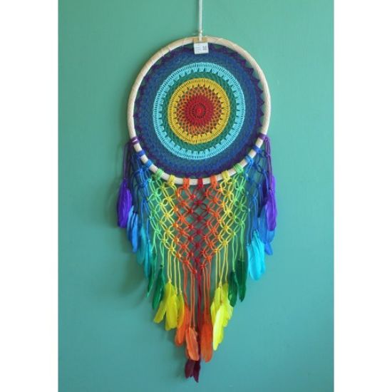 Rüya Kapanı Dream Catcher Model 17 resmi