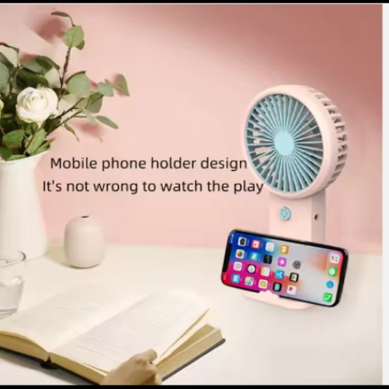 Şarjlı Taşınabilir El Tipi Mini Fan resmi