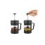 Siyah Cam French Press 420 ml  resmi