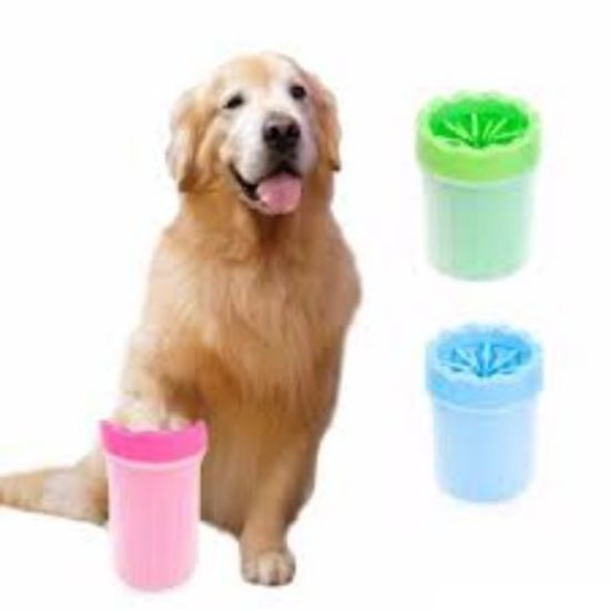 Soft Gentle Köpek Pati Yıkama Aparatı  resmi