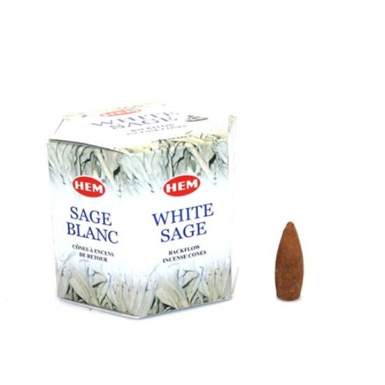 White Sage Aromalı Geri Akış Tütsü  resmi