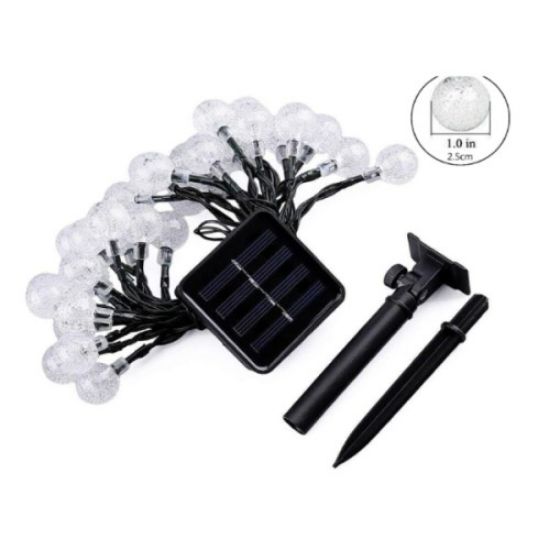 7m 50 Led RGB Solar resmi