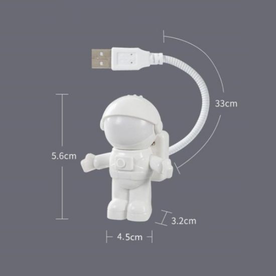 Astronot USB Gece Lambası resmi