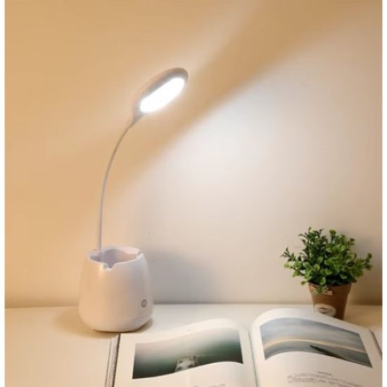 Halka LED USB Şarjlı Masa Lambası  resmi