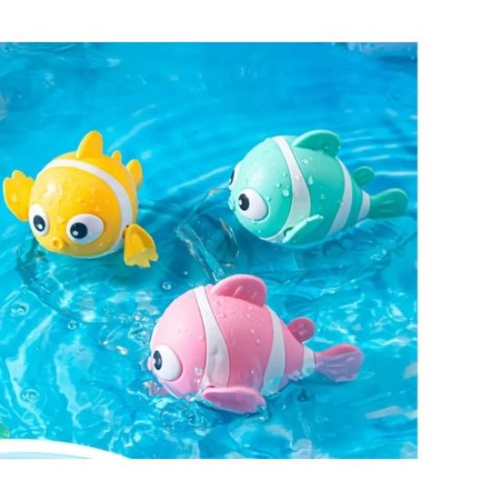 Kurmalı Balık Bebek Banyo Oyuncağı resmi