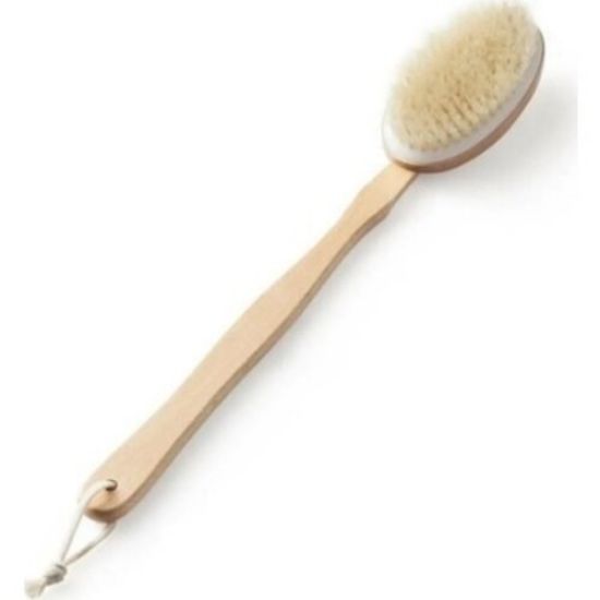 Organik Doğal At Kılı Banyo Fırçası resmi