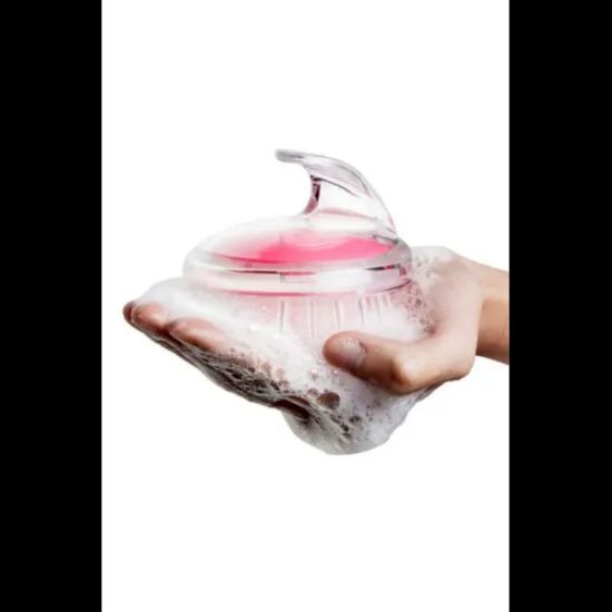 Silikon Yumuşak Duş Saç Fırçası resmi