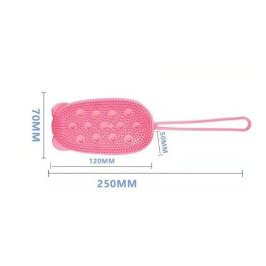 Süngerli Silikon Banyo Kesesi resmi