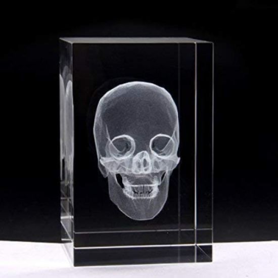 3D Kristal Kafatası Modeli resmi