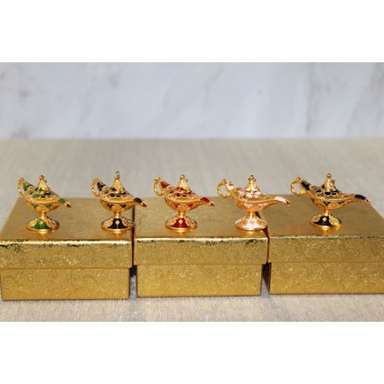 Mineli Metal Alaaddin Lambası Model 6 resmi