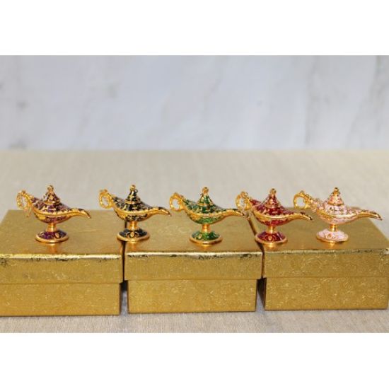 Mineli Metal Alaaddin Lambası Model 8 resmi