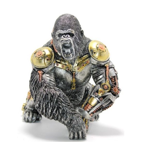 Steampunk Polyester King Kong Figürü  resmi