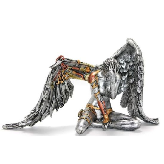 Steampunk Polyester Melek Figürü  resmi