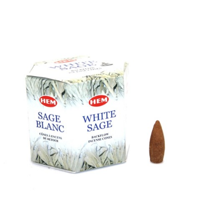 White Sage Aromalı Geri Akış Tütsü  resmi